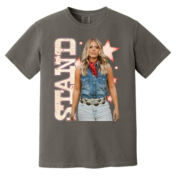 Anne Wilson Stand Star Country Gospel Music Singer Fan Gift Comfort Color T-Shirt