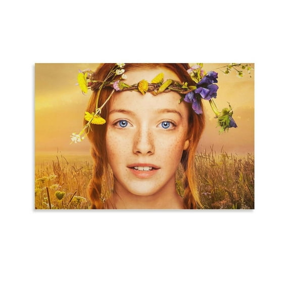 Anne With An E Poster TV SERIES Canada Wall Art Poster Scroll Canvas Painting Picture Living Room Decor Home 16x24inch(40x60cm)