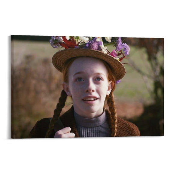 Anne With An E Teleplay Poster Wall Art Poster Scroll Canvas Painting Picture Living Room Decor Home 24x36inch(60x90cm)
