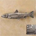 thumbnail image 1 of Anne at Home 405-1 Trout Facing Left Knob in Pewter Matte, 1 of 1