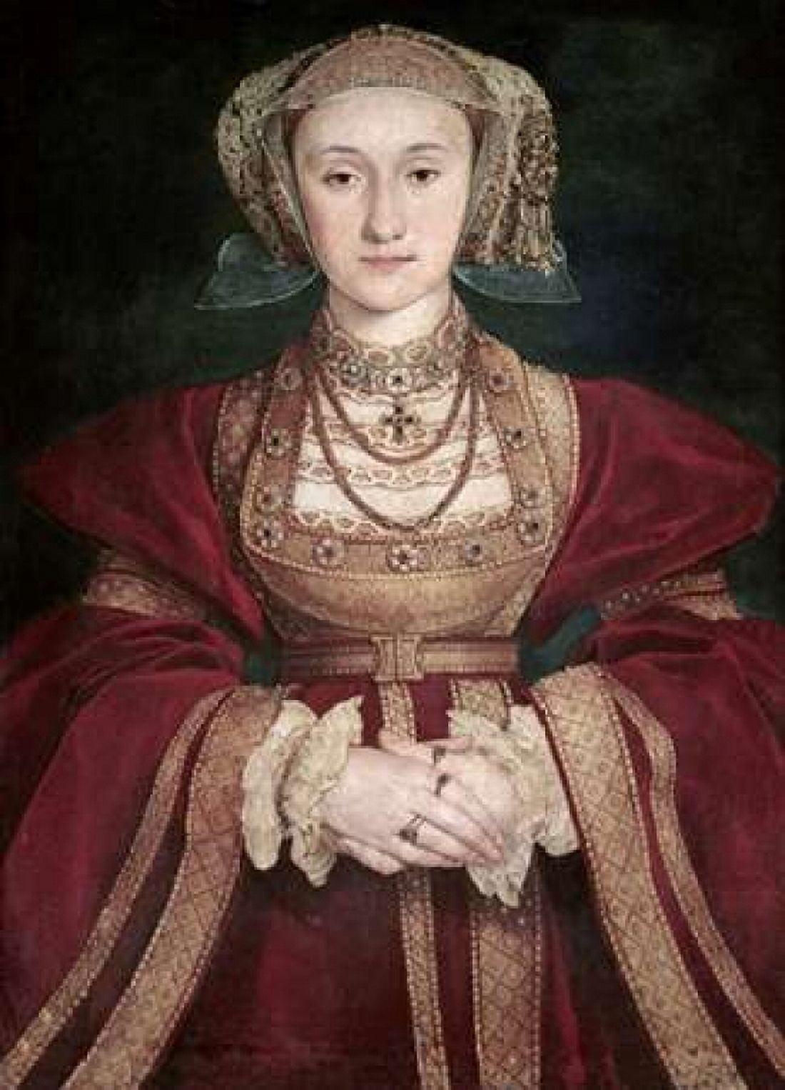 Anne of Cleves Canvas Art - Hans Holbein (20 x 28)
