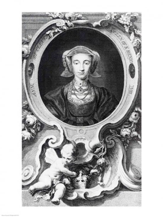 Anne of Cleves Canvas Art - Hans Holbein (24 x 36)