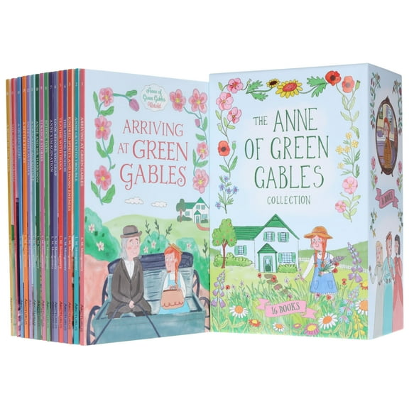 Anne of Green Gables by S. Newman Illustrated 16 Books Box Set Ages 7-12 Paperback