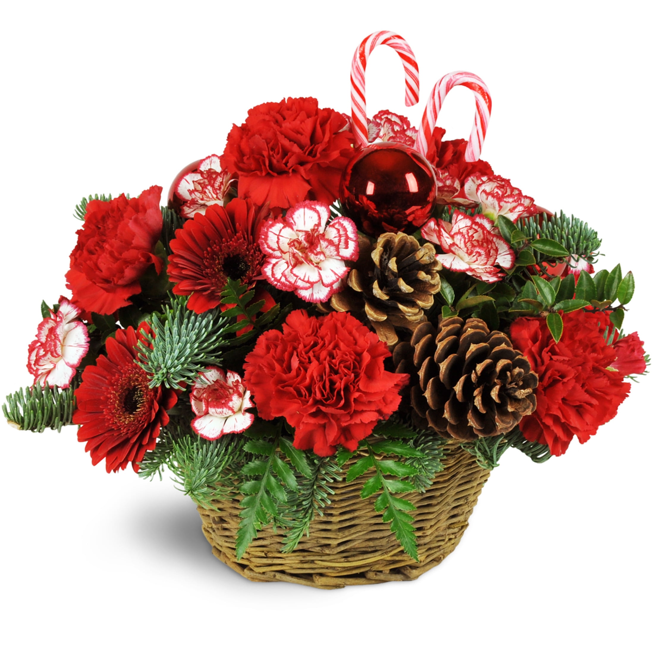 Anne's Flowers & Gifts Basket Full of Christmastime