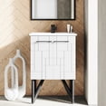 thumbnail image 1 of Annecy 24" Bathroom Vanity in Mondrian White, 1 of 7