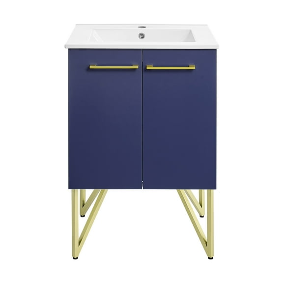 Annecy 24 Bathroom Vanity in Navy Blue