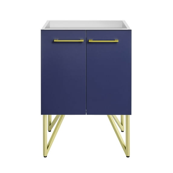 Annecy 24 Navy Blue Bathroom Vanity Cabinet Only (SM-BV212NB)
