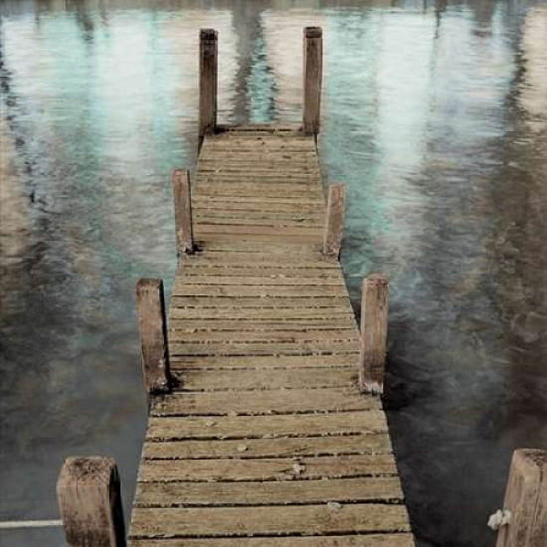 Annecy Pier Canvas Art - Alan Blaustein (24 x 24)