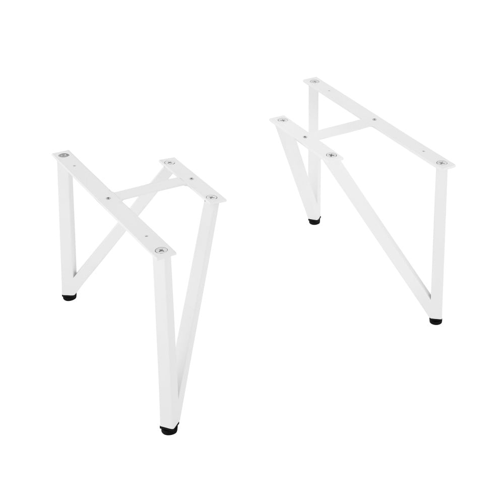 Annecy Matte White Modern Vanity Legs Set