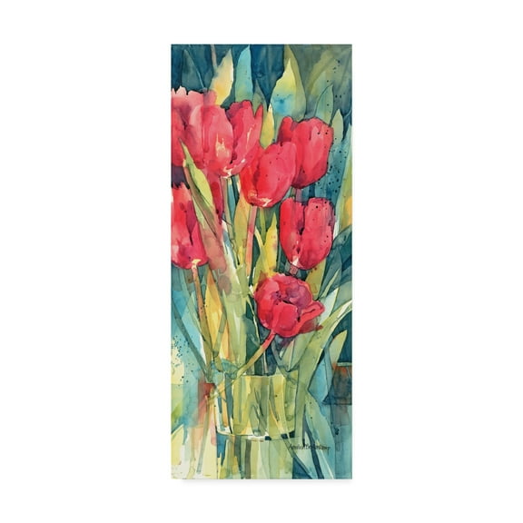 Annelein Beukenkamp 'Red Hot Tulips' Canvas Art