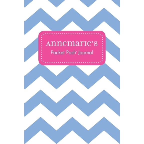 Annemarie's Pocket Posh Journal, Chevron, (Paperback)