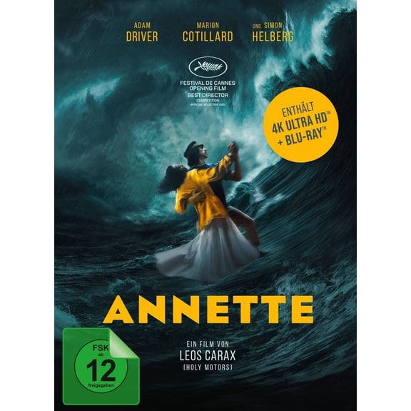 Annette - 2-Disc Limited Collector's Edition im Mediabook (4K Ultra HD) (+ Blu-ray2D)