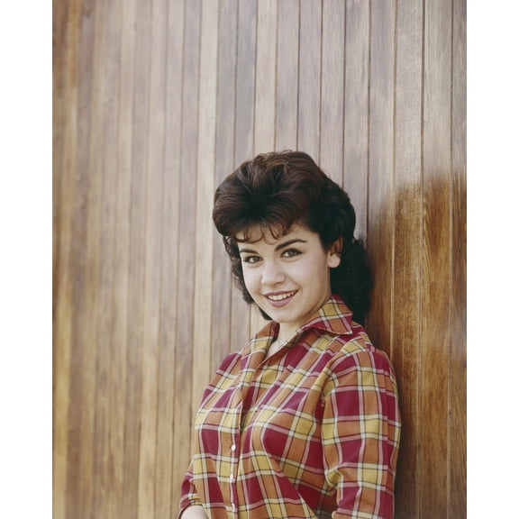 Annette Funicello 1960's Portrait In Red Checkered Western Outfit 24X36 Classic Hollywood Poster