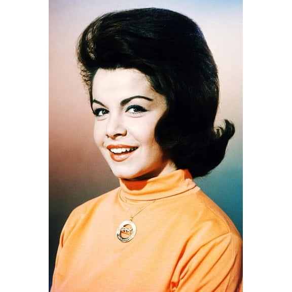Annette Funicello in orange top 24x36 Poster