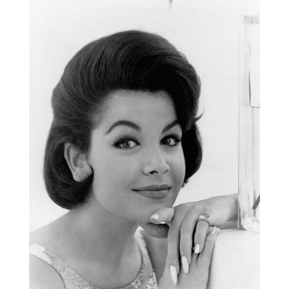 Annette Funicello smiling 1960's head and shoulders portrait poster