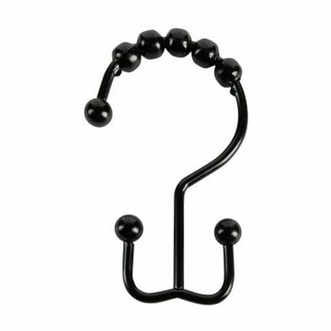 Annex Hook, Black - Pack of 12