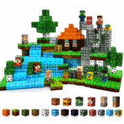 200 PCS Magnetic Blocks - Magnetic Building Blocks Cubes Adventurer, Magnet Toys for Kids Age 3+, Toy Building Set for Kids, Birthday Gifts for Boys Girls Age 4-8, 8-12