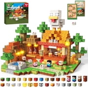 200PCS Magnetic Blocks with Light Up Blocks - Magnet Building Blocks, Stacking Magent Cubes Roast Chicken Store Theme, STEM Montessori Sensory Toys for Kids Boys Girls Ages 3+ Birthday Gift