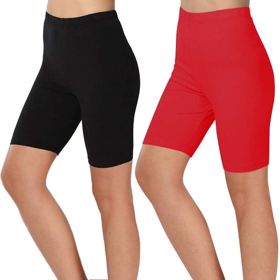 Annhoo 2 Pieces Women Yoga Shorts Plus Size Comfy High Elastic Waist Workout Capris Running Gym Tennis Summer Casual Pants