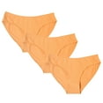thumbnail image 1 of Annhoo 3PCS Cotton Panties for Women Low Rise Casual Soft Knitted Briefs Full Coverage Breathable Underwear, 1 of 8