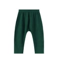 thumbnail image 1 of Annhoo Boys Girls Straight Leg Pants Elastic Waist Baggy Solid Color Fashion Going Out Casual Unisex Trousers, 1 of 7