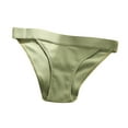 thumbnail image 1 of Annhoo Cotton Underwear for Women Breathable Low Rise Stretchy Briefs Casual Solid Color Panties for Ladies, 1 of 3
