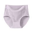 thumbnail image 1 of Annhoo Cotton Womens Briefs Plus Size Lace Embroidered Elastic Underpants Seamless Panties Breathable Comfy Bottoms, 1 of 8