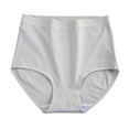 thumbnail image 1 of Annhoo High Waisted Panties for Women Plus Size Seamless Full Coverage Cotton Briefs Ladies Soft No Show Underwear, 1 of 2