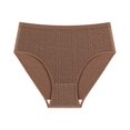thumbnail image 1 of Annhoo High Waisted Underwear for Women Comfortable Solid Full Coverage Briefs Ladies Butt Lifting Panties, 1 of 3