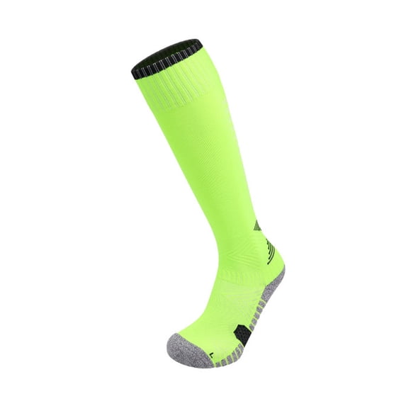 Annhoo Kids Ribbed Striped Socks Basic Hiking Cycling Knee High Color Block Socks Breathable Gym Sock