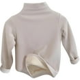 thumbnail image 1 of Annhoo Kids Winter Fleece Lined Undershirts Boys Girls Warm Long Sleeve High Neck Base Layer Tops Casual Solid Outfits, 1 of 3