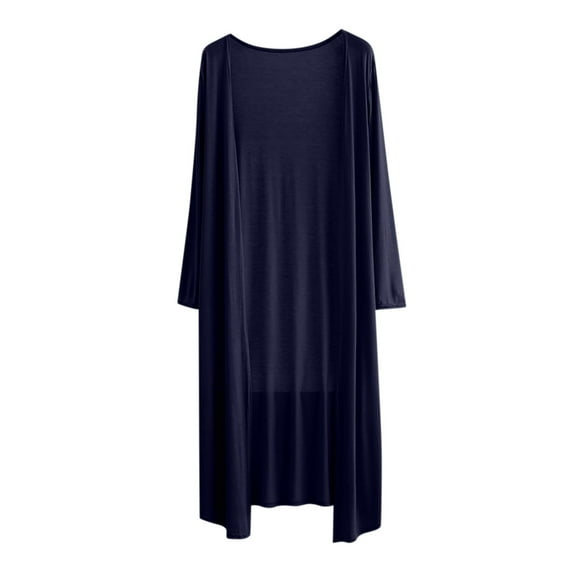 Annhoo Lightweight Cardigan for Women Casual Long Sleeve Open Front Outwear Fall Thin Cardigans with Pockets