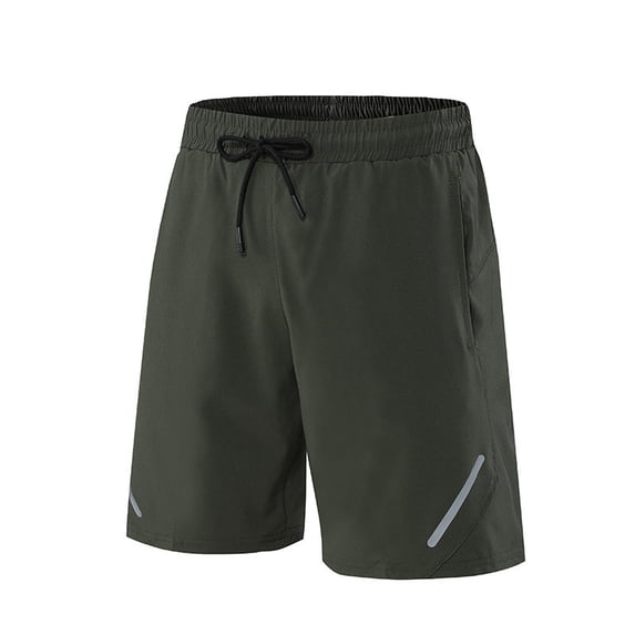 Annhoo Mens Running Shorts Quick Dry Lightweight Drawstring Solid Color Sport Short Pants with Pockets Casual Clothes
