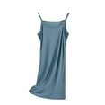 thumbnail image 1 of Annhoo Nightgown for Women Plus Size Spaghetti Strap Sleeveless Nightshirt Loose Comfy Crewneck Cami Nightwear, 1 of 3
