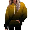 thumbnail image 1 of Annhoo Oversized Sweatshirt for Women Trendy Gradient Color Long Sleeve Hoodies Fall Plus Size Blouses with Pockets, 1 of 7