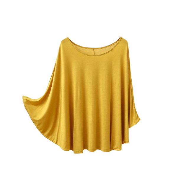 Annhoo Oversized T Shirts for Women Casual Loose Long Sleeve Crewneck Tops Fall Cozy Solid Color Loungewear