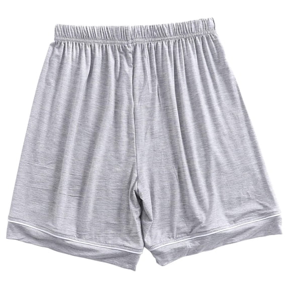 Annhoo Pajama Shorts for Women Elastic Waisted Baggy Solid Nightwear Summer Comfy Lightweight Sleepwear Shorts