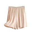 thumbnail image 1 of Annhoo Pajama Shorts for Women Summer Plus Size Baggy Elastic Waisted Short Basic Solid Color Sleep Shorts Homewear, 1 of 1