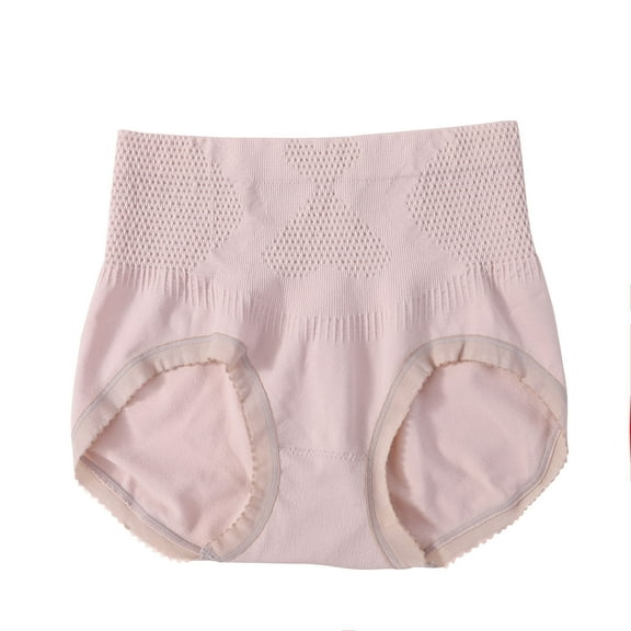 Annhoo Panties for Women High Waisted Butt Lifting Breathable Briefs Casual Full Coverage Stretchy Underwear