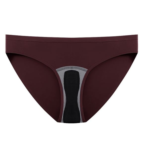 Annhoo Period Underwear for Women Plus Size Low-Rise Leakproof Panties Comfy Breathable Stretch Underpants