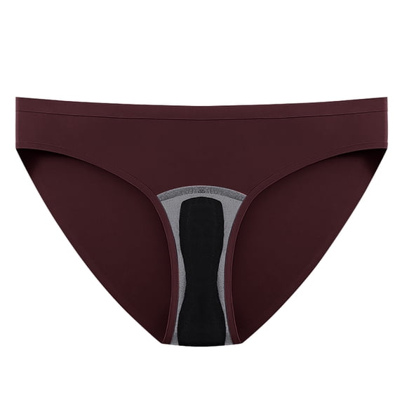 Annhoo Period Underwear for Women Plus Size Low-Rise Leakproof Panties Comfy Breathable Stretch Underpants