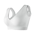 thumbnail image 1 of Annhoo Plus Size Bras for Women Wireless Full Coverage High Impact Sports Bras Seamless Mesh Workout Yoga Bralettes, 1 of 2