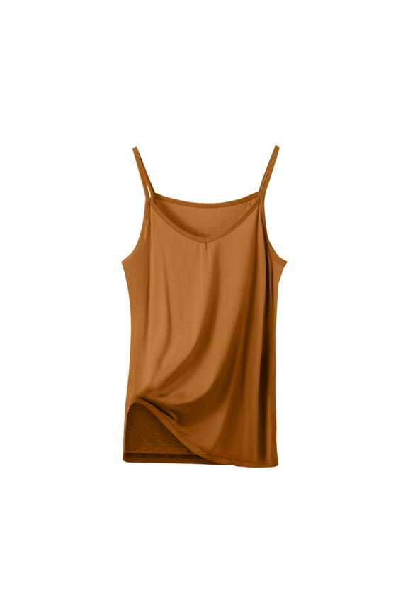 Plus Size Cami Tops for Women Summer Spaghetti Strap Sleeveless Pajama Tank Tops Casual Nightwear Camisole Shirts