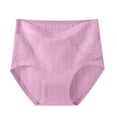 thumbnail image 1 of Annhoo Plus Size Cotton Briefs for Women Lace Embroidered Breathable Underwear Panties Comfy Seamless Elastic Bottoms, 1 of 8
