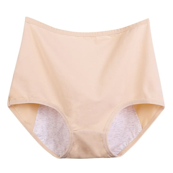 Annhoo Plus Size Underwear for Women Comfort High Waist Stretch Cotton Panties Soft Full Coverage Breathable Briefs