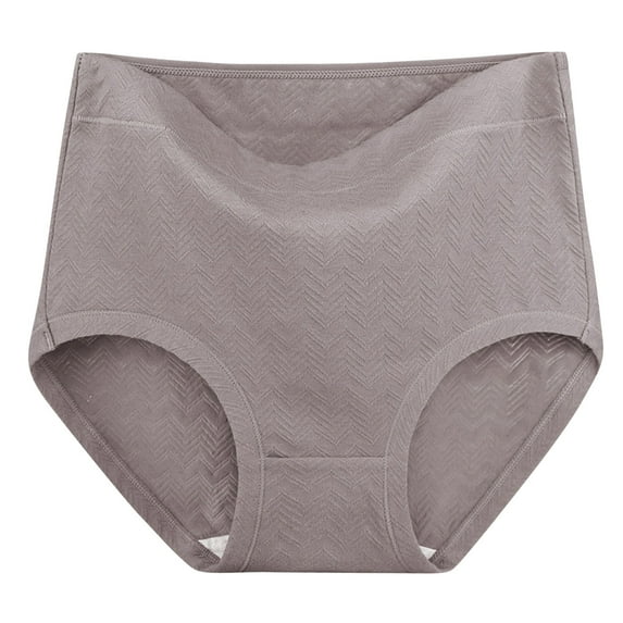 Annhoo Plus Size Underwear for Women Comfort High Waist Stretch Cotton Panties Soft Full Coverage Breathable Briefs