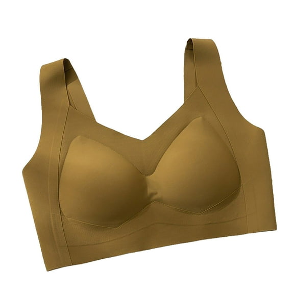 Annhoo Seamless Bras for Women Comfortable Push up Bras Casual Solid Breathable High Impact Sports Underwear