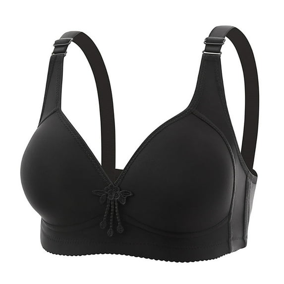 Annhoo Seamless Bras for Women Soft Adjustable Straps No Underwire Sleep Everyday Bras Plus Size Bra Liftup Bralettes