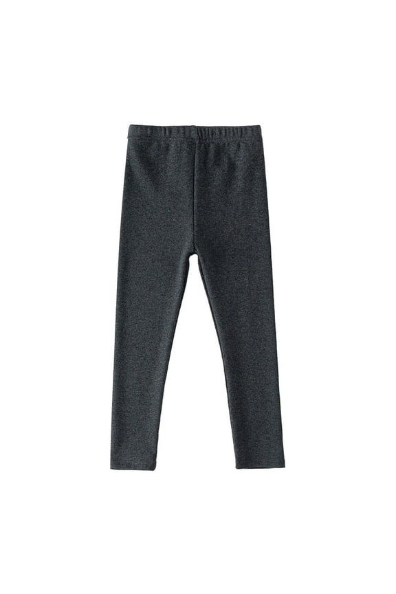 Seamless Leggings for Girls Casual High Waisted Stretchy Tights Kids Cotton Comfy Compression Bottoms