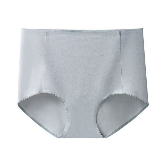 Annhoo Seamless Underwear for Women Casual High Waisted Full Coverage Briefs Stretch No Show Lounge Briefs